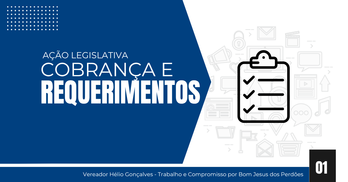 No momento, você está visualizando Vereador Hélio Gonçalves Apresenta Requerimento sobre Alimentação e Dietas na Unidade Mista de Saúde
